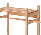 Standgarderobe mit Ablageflächen 