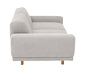 Sofa 2,5-Sitzer »Penelope«, silberfarben