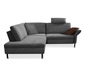 Ecksofa »Jonas«, links, quarzgrau
