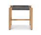 Hocker »Lenja« mit Textilgeflecht