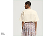 NAH/STUDIO Seersucker-Bluse | ungefärbte Baumwolle, Undyed