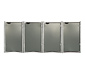 Mülltonnenbox, Aluminium, 4x 240 l