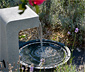 Dobar Gartenbrunnen mit Schale