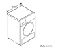 Bosch Wärmepumpen-Trockner »WQG233D20«, A+++ (von A+++ bis D), 8 kg