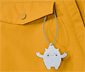 Thermo-Regenjacke, gelb