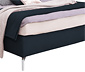 Boxspringbett »Arano«, 140 x 200 cm, Matratzenhärtegrad H3, saphirblau
