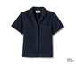 NAH/STUDIO Seersucker-Bluse | Baumwolle, Navy