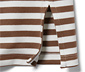 Gestreiftes Langarmshirt, beige