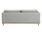 3-Sitzer-Sofa »Larsen«, hellgrau