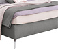 Boxspringbett »Arano«, 140 x 200 cm, Matratzenhärtegrad H3, platingrau