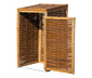 Mülltonnenbox, Weide, 1x 240 l