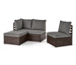 2-Sitzer-Modul mit Relax-Komfort-Kissen