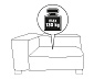 SCAPA Modul-Sofa »Berlin«, Eckelement links