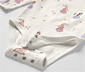 5 Baby-Bodys mit Mitwachsfunktion, Prinzessin
