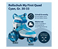 HUDORA Rollschuhe »My First Quad«, Gr. 26–29, cyan
