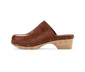 Leder-Clogs
