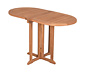 deVries Balkontisch, Teak, 60 x 120
