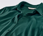 Blusenshirt mit Knopfleiste, grün