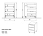 Rollcontainer »Bedano«, graphit