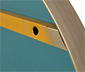 Woood Spiegel »Doutzen«, goldfarben, rund 80 cm