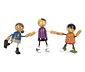small foot Biegepuppen-Familie mit Baby
