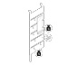 Garderobe mit Panelen