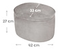 roba Kinderhocker mit Aufbewahrungsfunktion »Lil Sofa«, grau