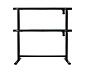 MEDION® höhenverstellbarer Schreibtisch, schwarz, 120 x 60 cm