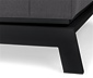 Premium-Doppelliege mit Sunbrella®-Stoff und verstellbarem Kopfteil