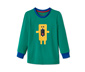 Pyjama, grün-blau