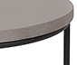 2 Couchtische mit Beton-Tischplatte