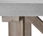 Gartentisch mit Beton-Tischplatte