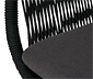 Schalenstuhl mit Textilgeflecht