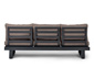 Premium-2-in-1-Sofa-Liege mit Sunbrella®-Stoff, taupe