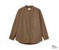 NAH/STUDIO Hemdbluse | nachhaltige Baumwolle, hazelnut