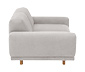 Sofa, 2-Sitzer »Penelope«, silberfarben