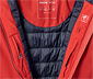 Softshell-Skijacke, rot