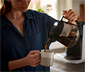 Tchibo Filterkaffeemaschine »Let's Brew«, graublau