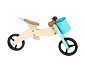 Small Foot 2-in-1 Laufrad-Trike