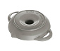 STAUB Hähnchen-Bräter, grau
