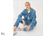 NAH/STUDIO Mom-Jeans | recycelte Baumwolle, Mid Blue