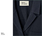 NAH/STUDIO Seersucker-Bluse | Baumwolle, Navy