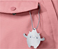 Thermo-Regenjacke, rosa
