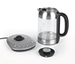 BEEM-Tee-und-Wasser-Kocher mit 1,7-l-Glaskanne und Teesieb
