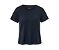 2-in-1-Kurzarm-Sportshirt, dunkelblau