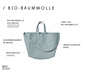 NAH/STUDIO Shopper | Bio-Baumwolle, Stormy Grey