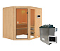 Karibu Sauna »Amy 2«, Finnisch