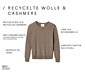 NAH/STUDIO Pullover | recycelte Wolle/Cashmere