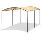 Runddach-Carport