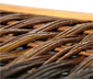Mülltonnenbox, Weide, 1x 240 l